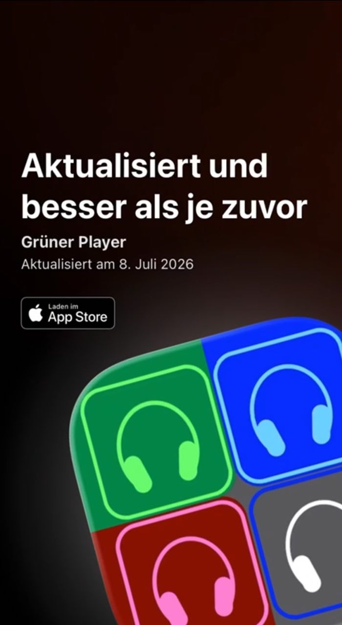 Grüner Player 